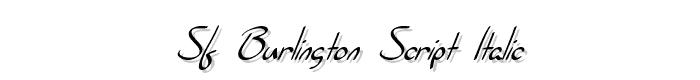 SF%20Burlington%20Script%20Italic font