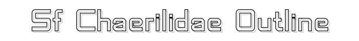 SF%20Chaerilidae%20Outline font