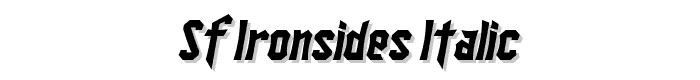 SF%20Ironsides%20Italic font