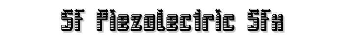 SF%20Piezolectric%20SFX font