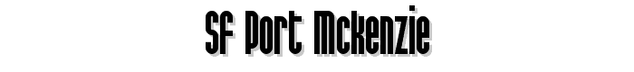 SF%20Port%20McKenzie font