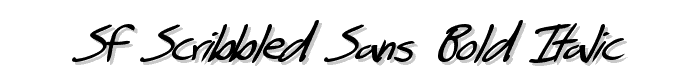 SF%20Scribbled%20Sans%20Bold%20Italic font