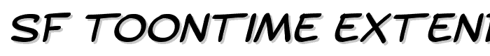 SF%20Toontime%20Extended%20Italic font