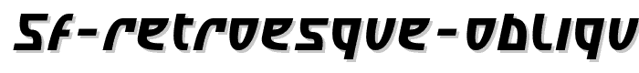 SF%20Retroesque%20Oblique font