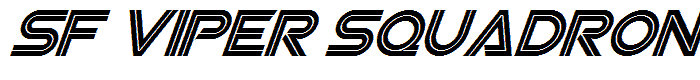 SF%20Viper%20Squadron%20Italic font