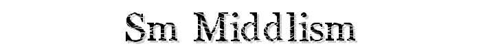 SM_middlisM font