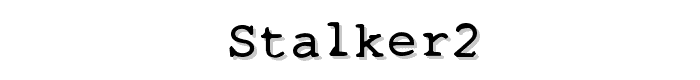 STALKER2 font