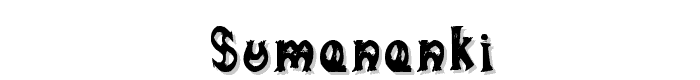 SUMANANKI font