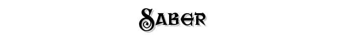 Saber font