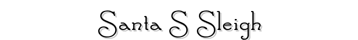 Santa%27s%20Sleigh font