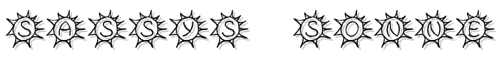 Sassys%20Sonne font