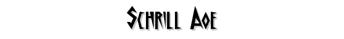 Schrill%20AOE font