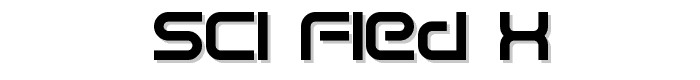 Sci%20Fied%20X font