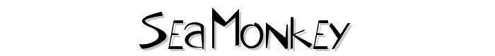 Sea%20monkey font