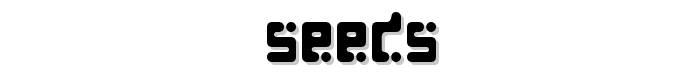 Seeds font