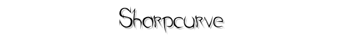 SharpCurve font