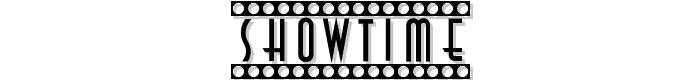 Showtime font