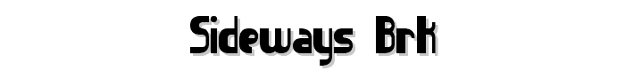 Sideways%20BRK font