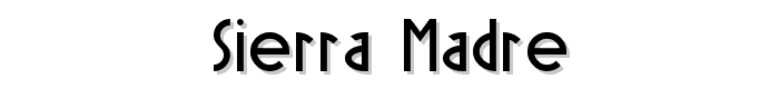 Sierra%20Madre font