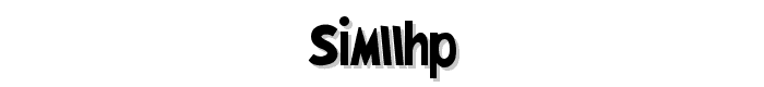 SimLLHP font