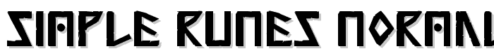 Simple%20Runes%20Normal font