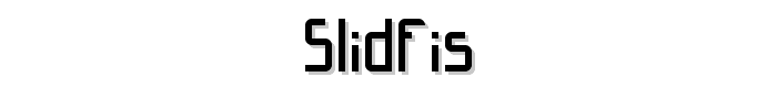 Slidfis font