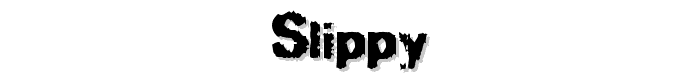 Slippy font