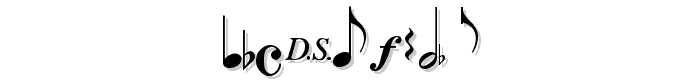 Sonata font