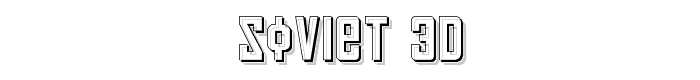 Soviet%203D font