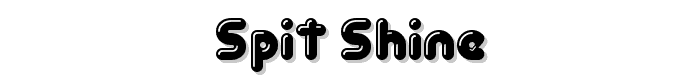 Spit%20Shine font