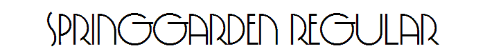 SpringGarden%20Regular font