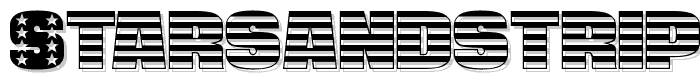 StarsAndStripes-Plain%20Regular font