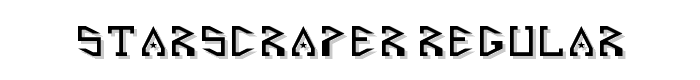 Starscraper%20Regular font