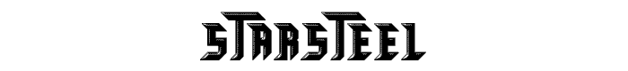 Starsteel font