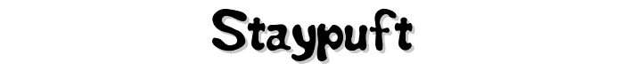 StayPuft font