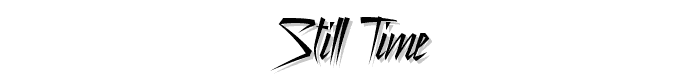 Still%20Time font