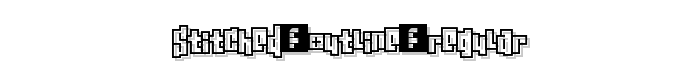 Stitched%20Outline%20Regular font