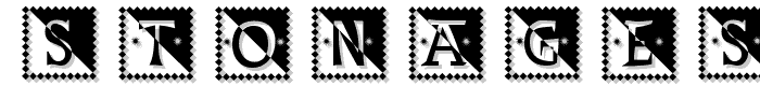 StonageStamp%20Normal font