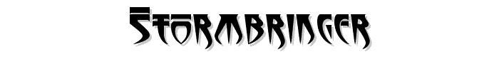 Stormbringer font