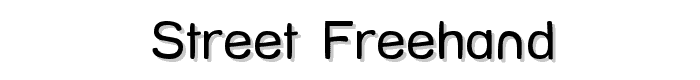 Street%20Freehand font