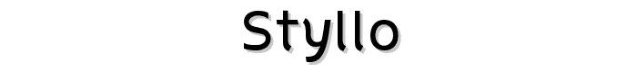 Styllo font