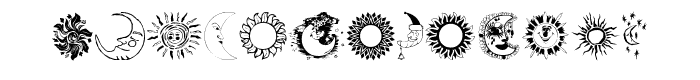 SunandMoon font