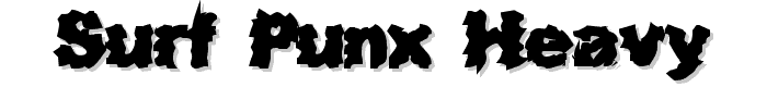 Surf%20Punx%20Heavy font