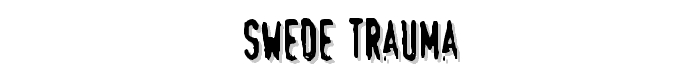 Swede-Trauma font