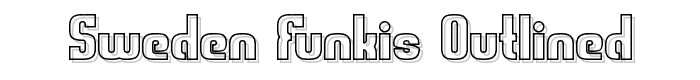 Sweden%20Funkis%20Outlined font