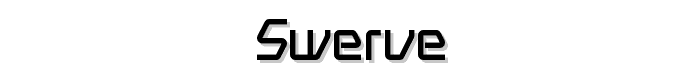 Swerve font