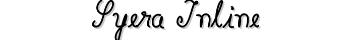 Syera%20InLine font