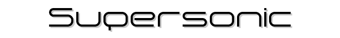 supersonic font