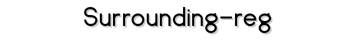 surrounding%20reg font