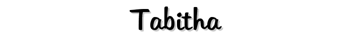 Tabitha font